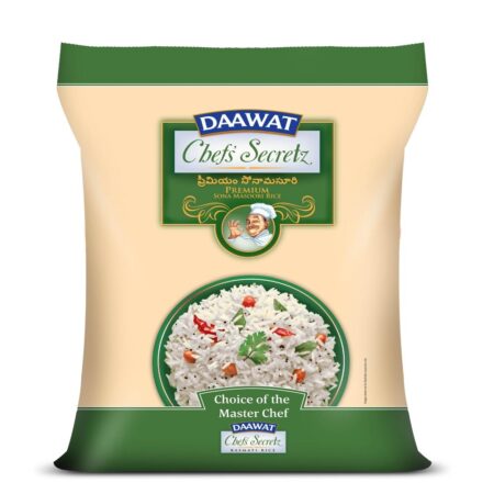 DAAWAT - CHEF'S SECRETZ PREMIUM SONA MASOORI RICE 26 KGS
